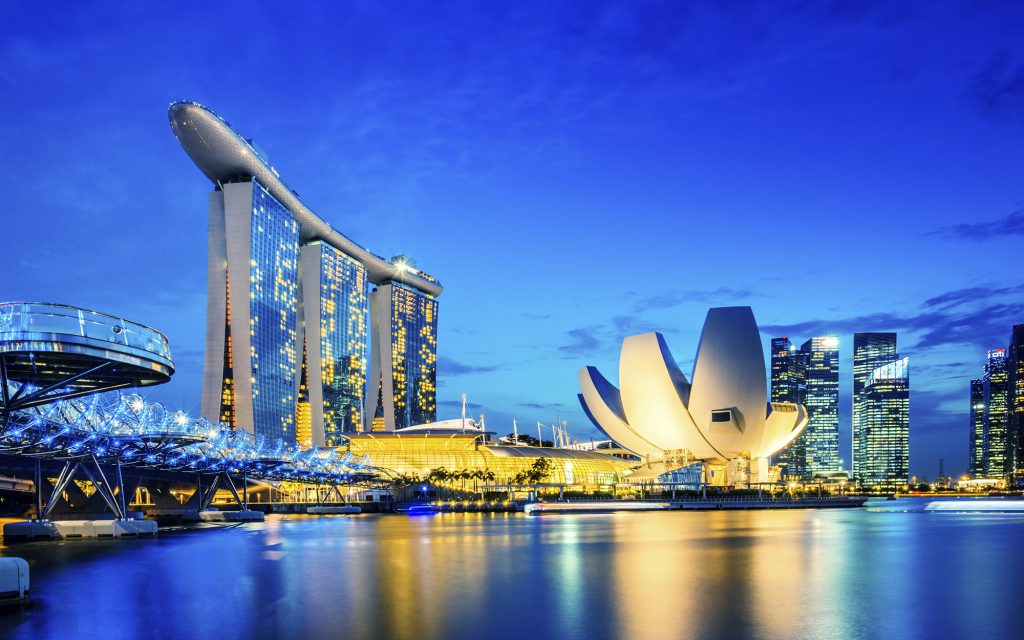 Singapore skyline