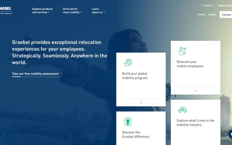 Graebel Companies, Inc. Launches New Talent Mobility Web Experience