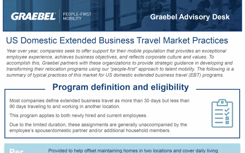 U.S. Domestic – Extended Business Traveler