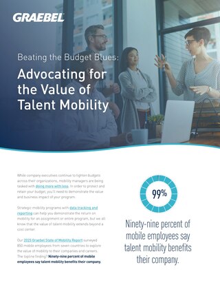 Beating the Budget Blues: Advocating for the Value of Talent Mobility