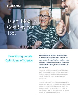 Graebel Cost Savings Tool