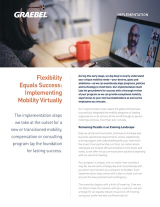 Graebel Virtual Implementation Solution Sheet