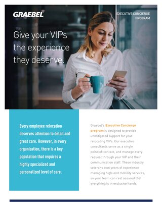 Graebel’s Executive Concierge Program